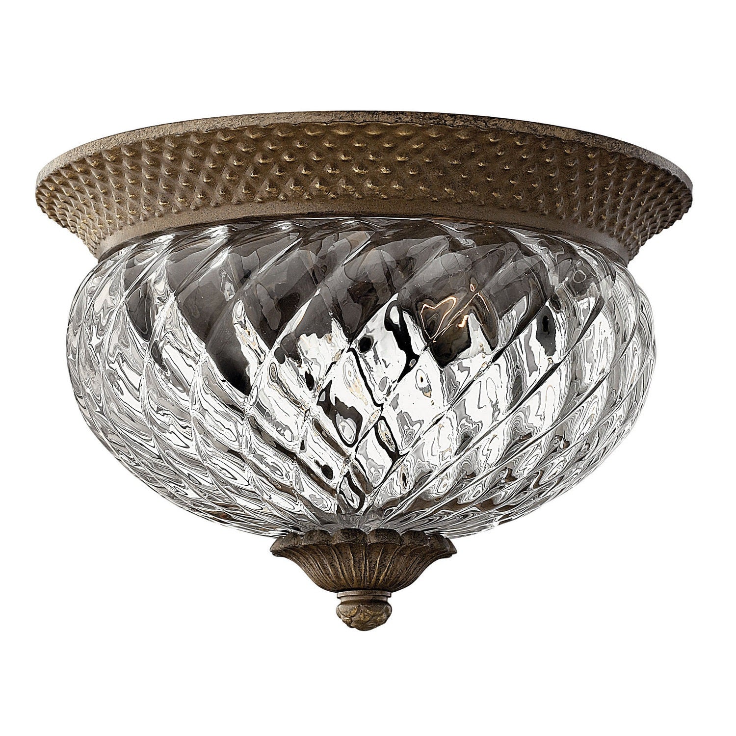 Hinkley - 4102PZ - LED Flush Mount - Plantation - Pearl Bronze