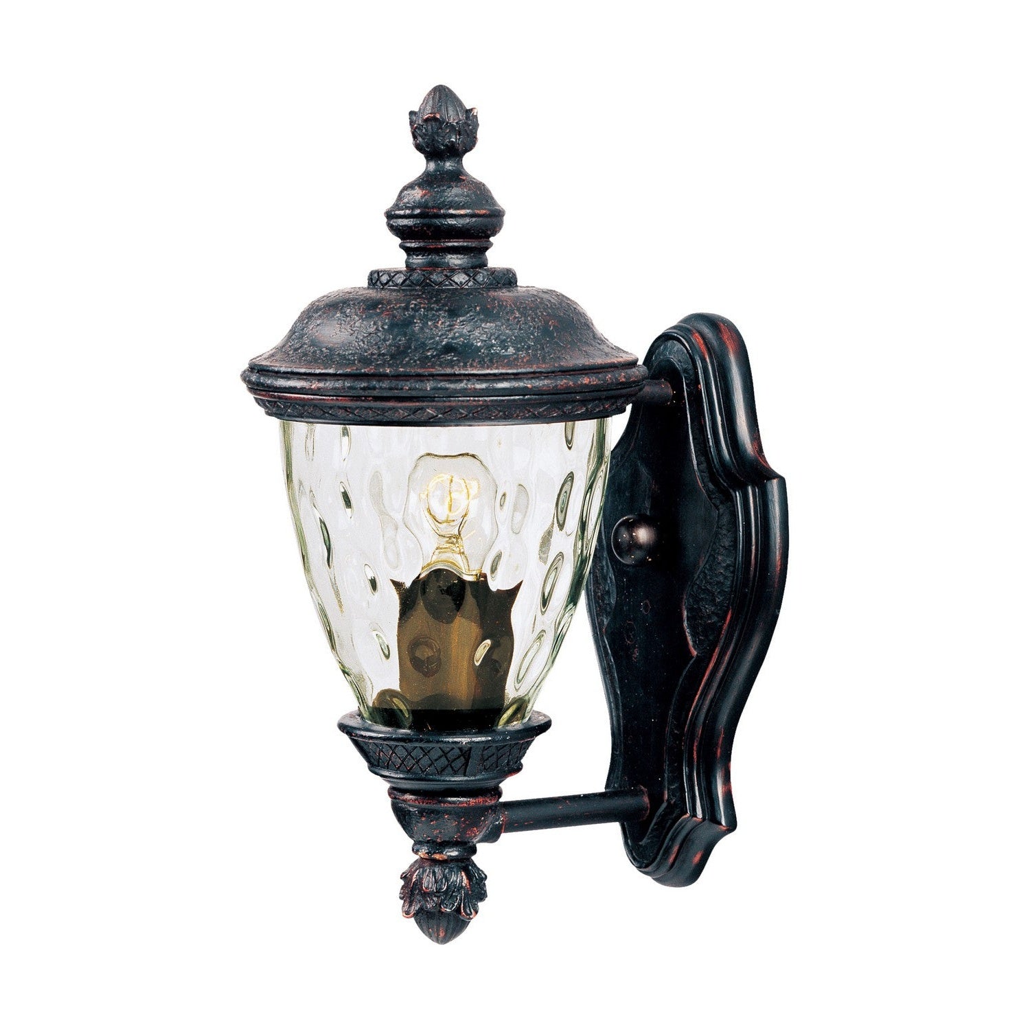 Maxim - 3495WGOB - One Light Outdoor Wall Lantern - Carriage House DC - Oriental Bronze
