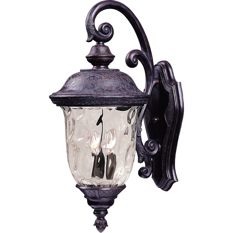 Maxim - 3496WGOB - Two Light Outdoor Wall Lantern - Carriage House DC - Oriental Bronze