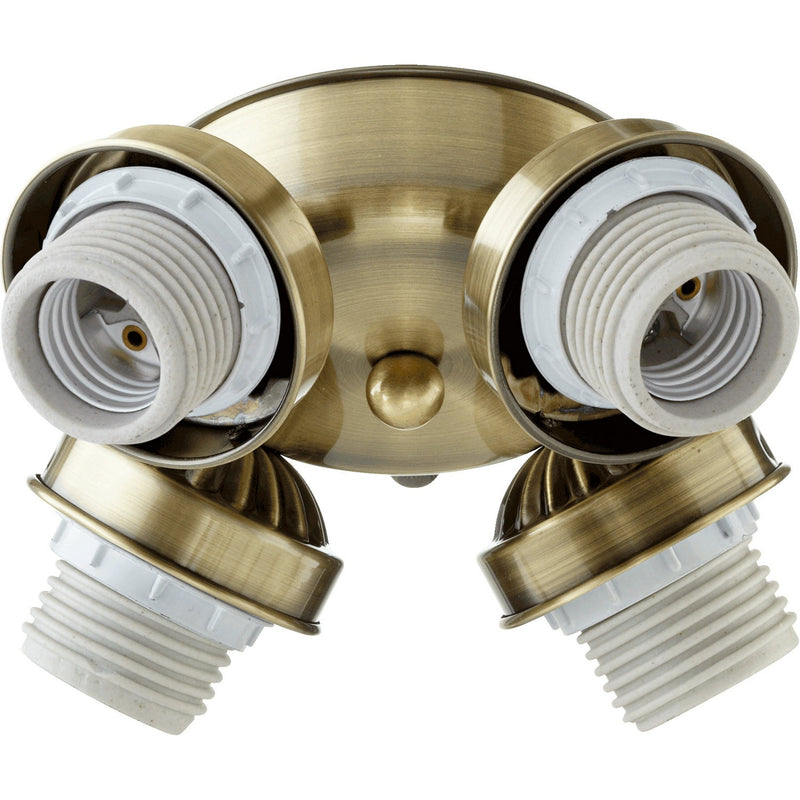 Quorum - 2401-804 - LED Fan Light Kit - 2401 Light Kits - Antique Brass