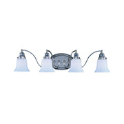 Framburg - 8414 PN - Four Light Wall Sconce - Magnolia - Polished Nickel