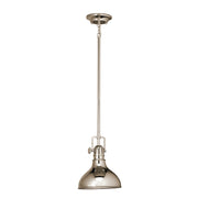 Kichler - 2664PN - One Light Mini Pendant - Hatteras Bay - Polished Nickel
