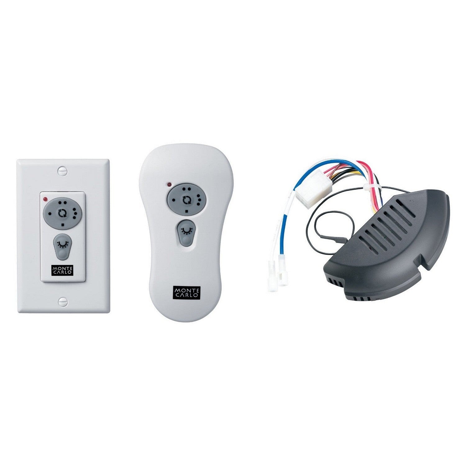 Visual Comfort Fan - CK300 - Reversible Wall/Hand-Held Remote Control Kit - Universal - White