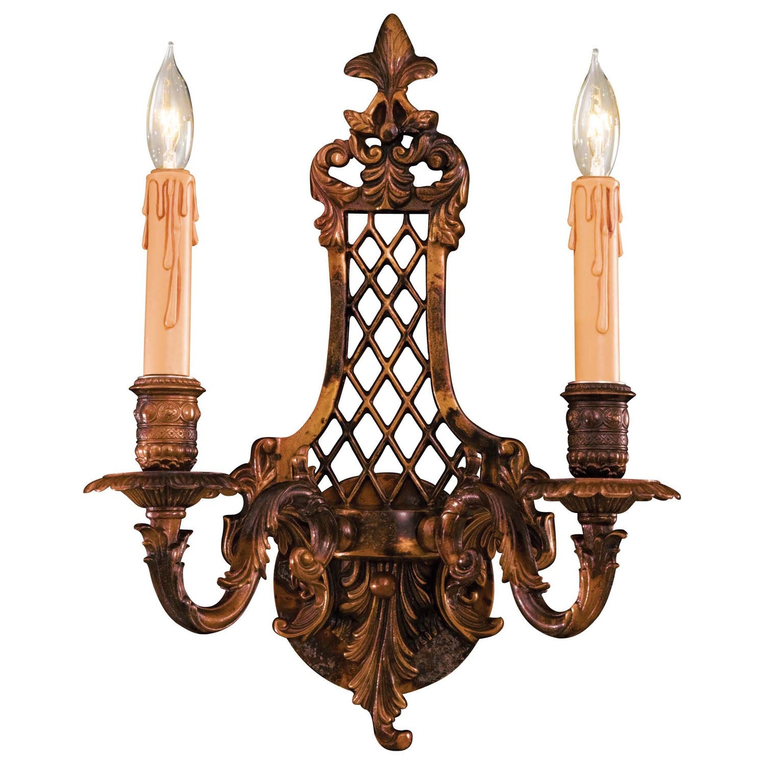Metropolitan - N9813-2 - Two Light Wall Sconce - Metropolitan - Oxide Brass