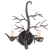 Currey and Company - 5307 - Two Light Wall Sconce - Old Iron