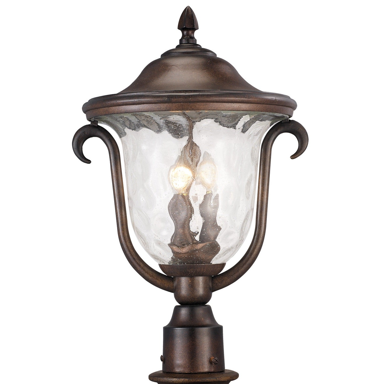 Kalco - 9012BB - Three Light Outdoor Hanging Lantern - Santa Barbara Outdoor - Burnished Bronze