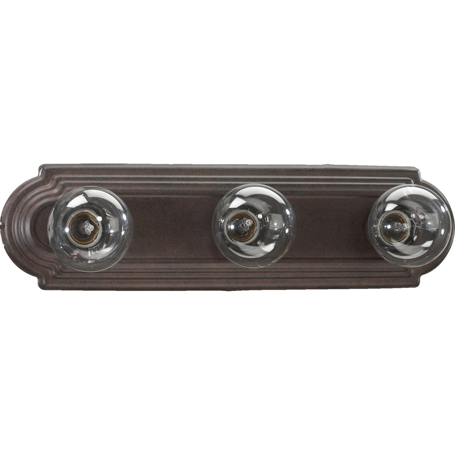 Quorum - 5049-3-44 - Three Light Vanity - 5049 Stepped Vanities - Toasted Sienna