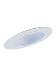 Generation Lighting - 1121-14 - 6"Sloped Baffle Trim - Recessed Trims - White Trim / Baffle