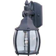Maxim - 1031BK - One Light Outdoor Wall Lantern - Crown Hill - Black