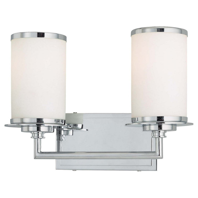 Minka-Lavery - 3722-77-PL - Two Light Bath - Glass Note - Chrome