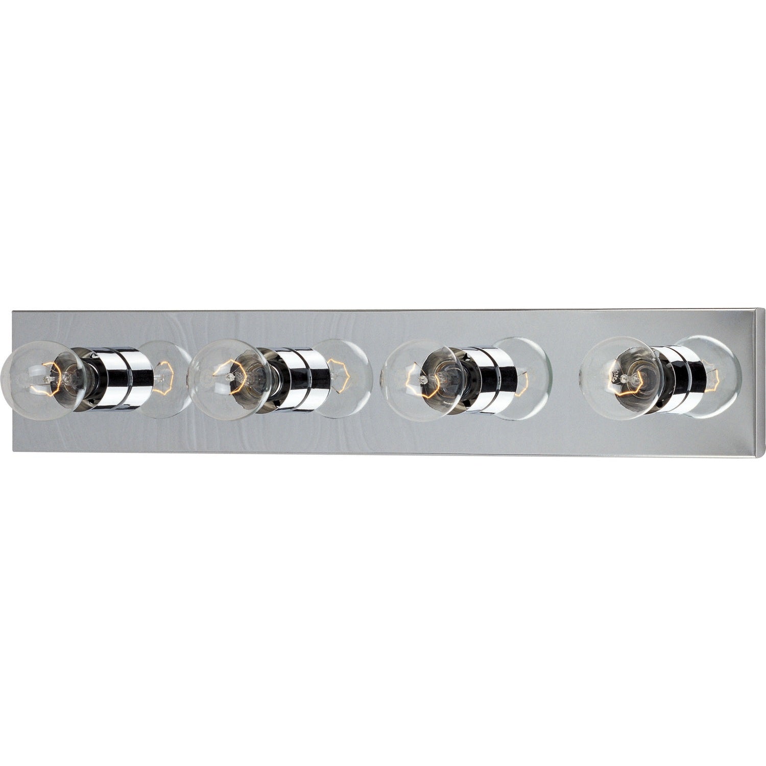 Maxim - 4454PC - Four Light Bath Vanity - Essentials - 445x - Polished Chrome