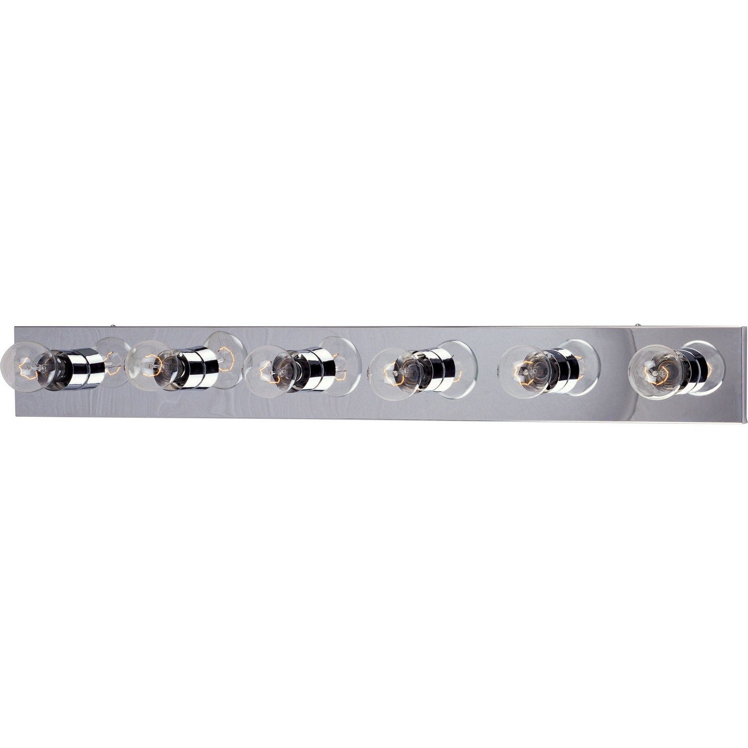 Maxim - 4456PC - Six Light Bath Vanity - Essentials - 445x - Polished Chrome