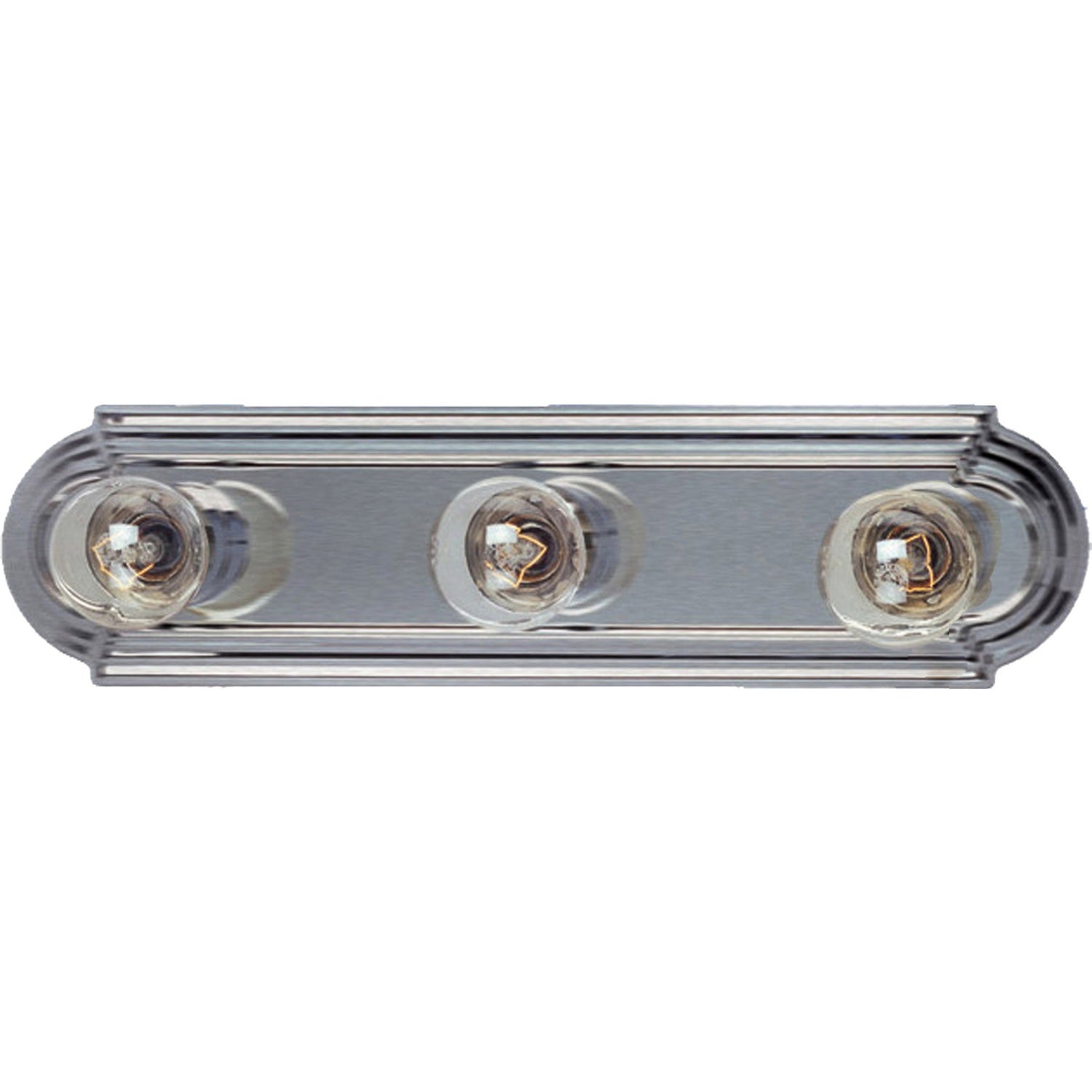 Maxim - 7123SN - Three Light Bath Vanity - Essentials - 712x - Satin Nickel