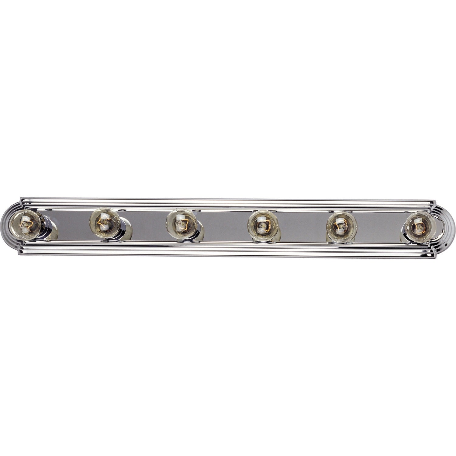 Maxim - 7126PC - Six Light Bath Vanity - Essentials - 712x - Polished Chrome