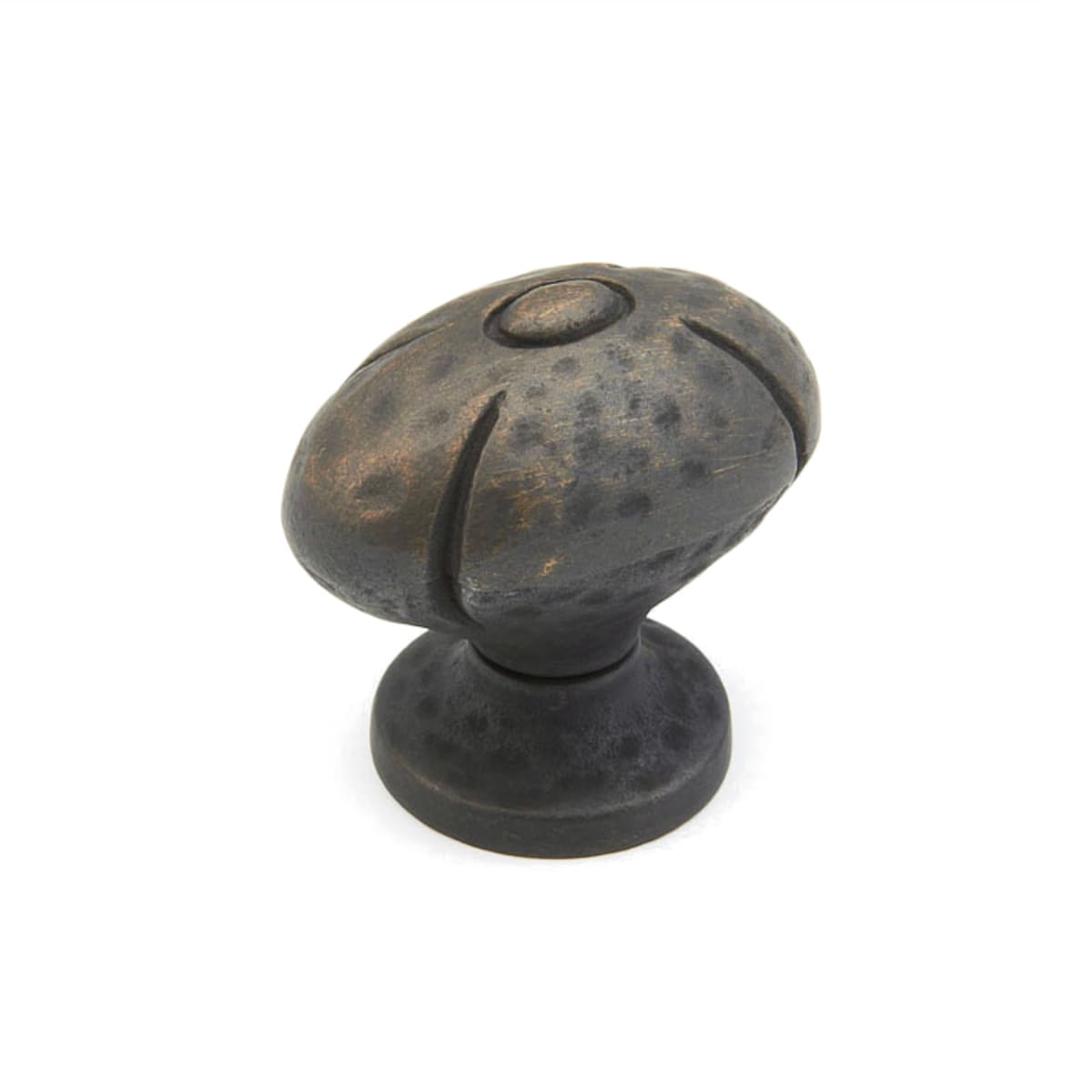 Siena 5-13/16" Rustic Farmhouse Oval Egg Luxury Cabinet Knob / Drawer Knob