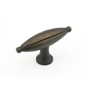 Siena 2-7/8" Rustic Farmhouse Oval Bar Cabinet Knob