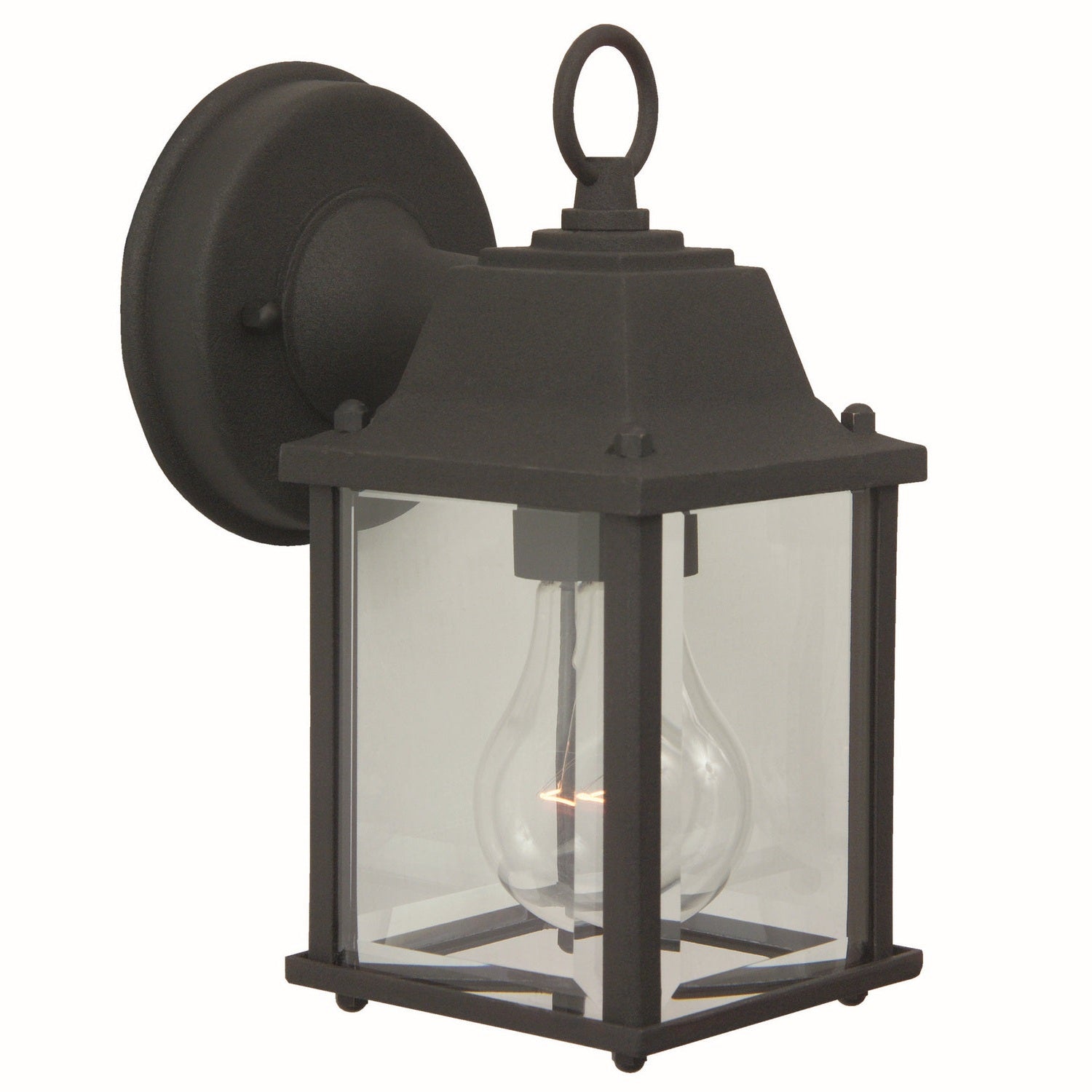 Craftmade - Z192-TB - One Light Wall Mount - Coach Lights Cast - Textured Black