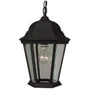 Craftmade - Z251-TB - One Light Pendant - Straight Glass Cast - Textured Black