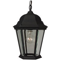 Craftmade - Z251-TB - One Light Pendant - Straight Glass Cast - Textured Black