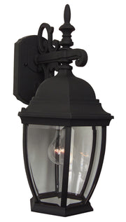 Craftmade - Z284-TB - One Light Wall Mount - Bent Glass Cast - Textured Black