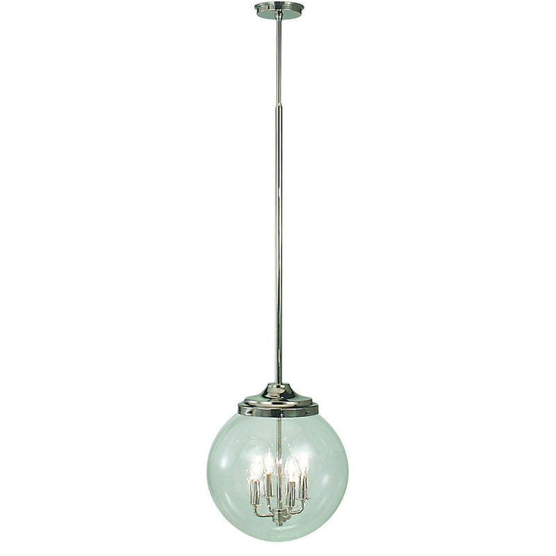 Framburg - 1056 PS - Four Light Pendant - Moderne - Polished Silver