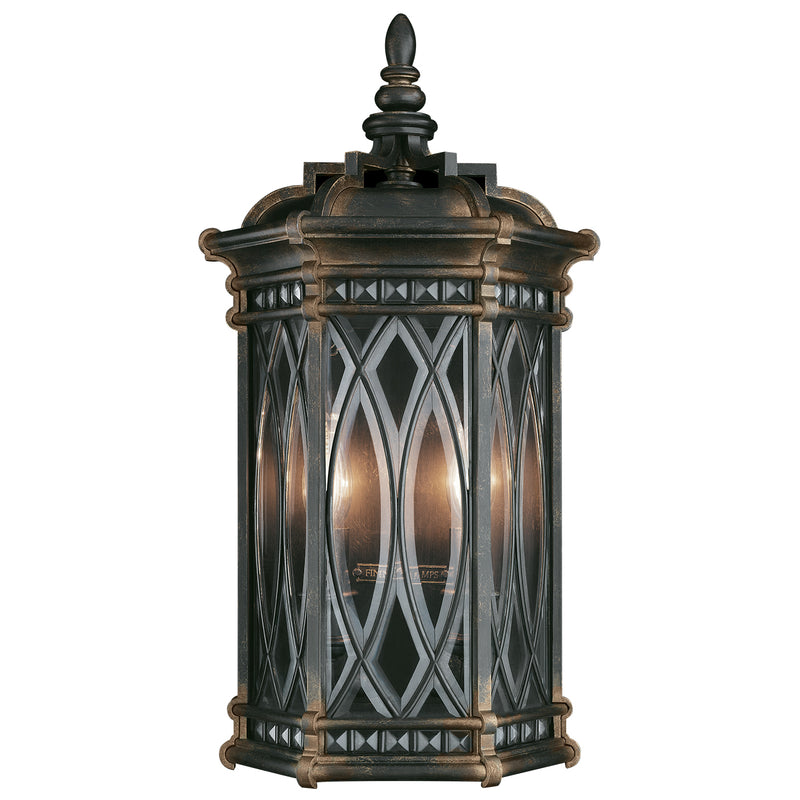 Fine Art Handcrafted Lighting - 611881ST - Two Light Outdoor Coupe - Warwickshire - Black