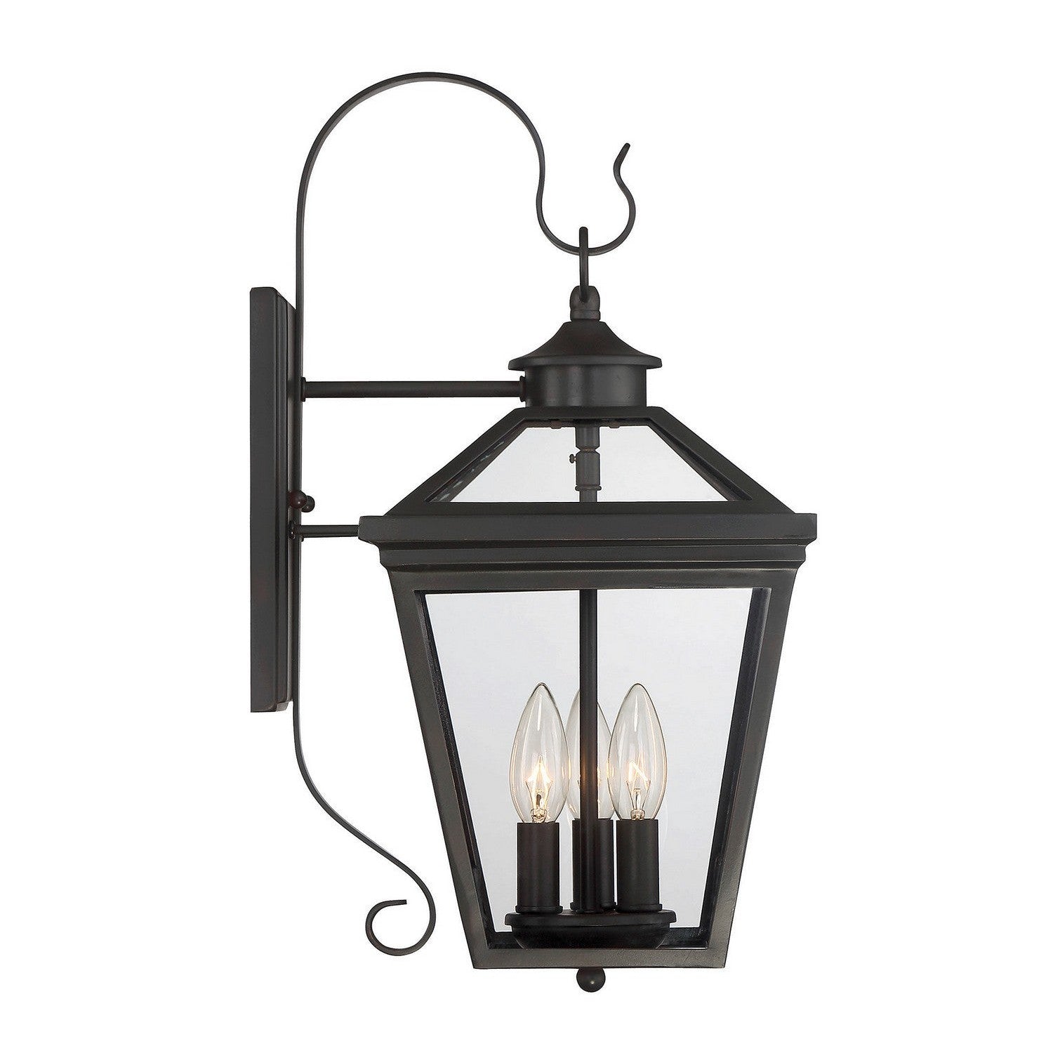 Savoy House - 5-141-13 - Three Light Wall Lantern - Ellijay - English Bronze