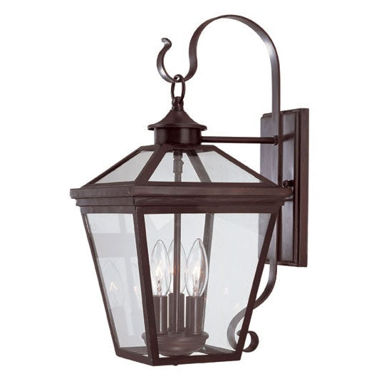 Savoy House - 5-141-13 - Three Light Wall Lantern - Ellijay - English Bronze