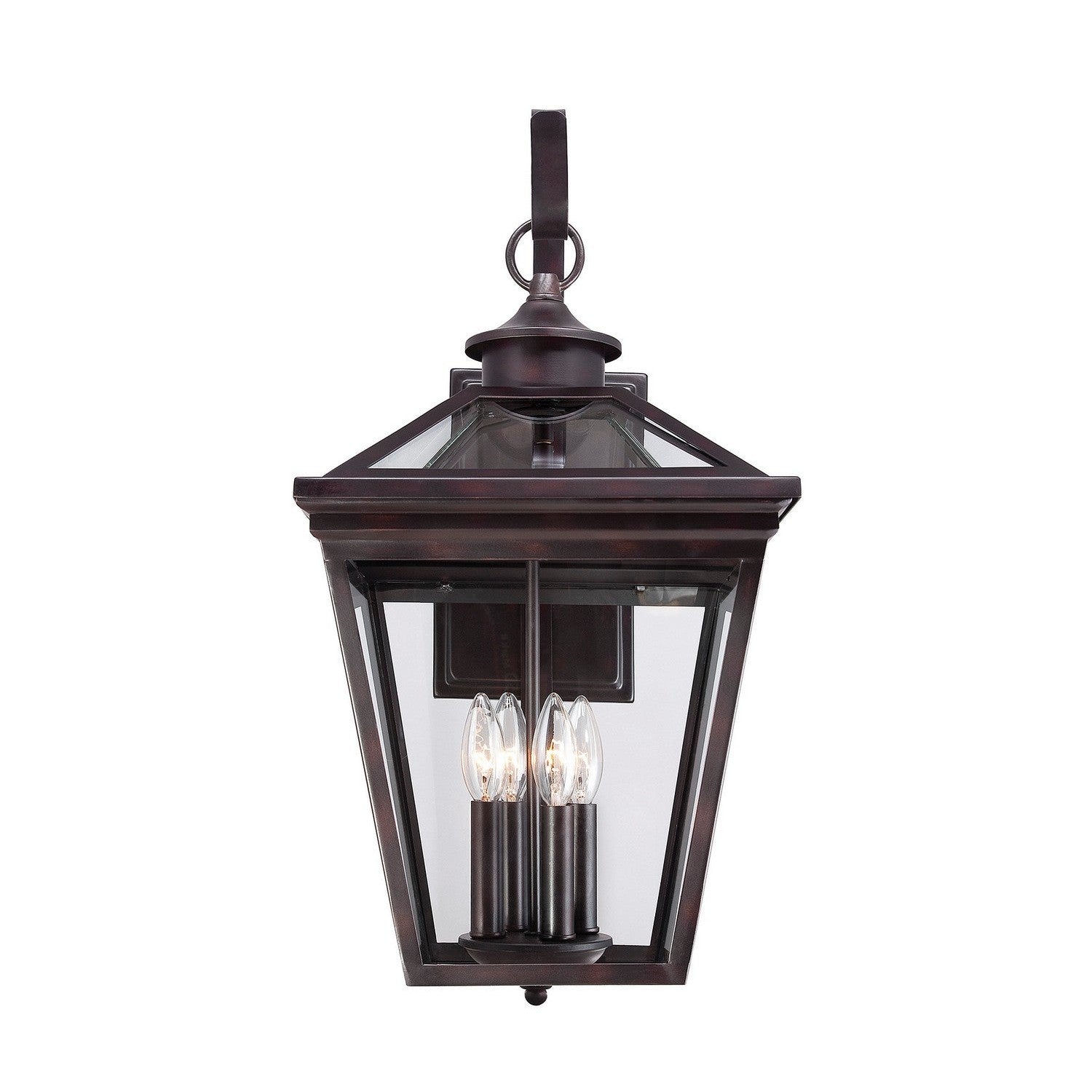 Savoy House - 5-142-13 - Four Light Outdoor Wall Lantern - Ellijay - English Bronze