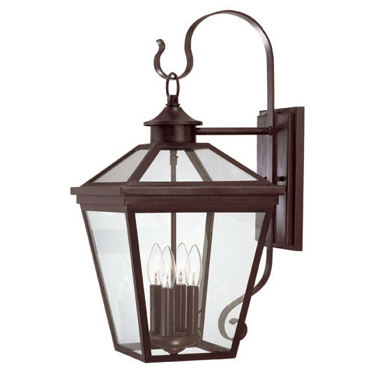 Savoy House - 5-142-13 - Four Light Outdoor Wall Lantern - Ellijay - English Bronze
