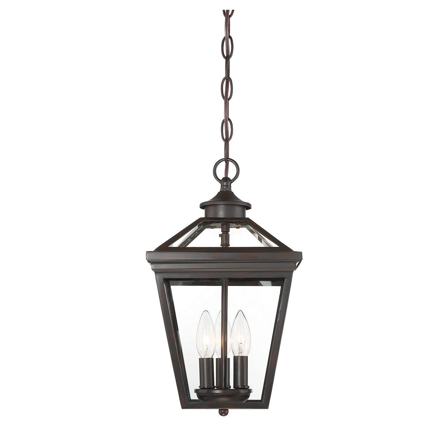 Savoy House - 5-146-13 - Three Light Hanging Lantern - Ellijay - English Bronze