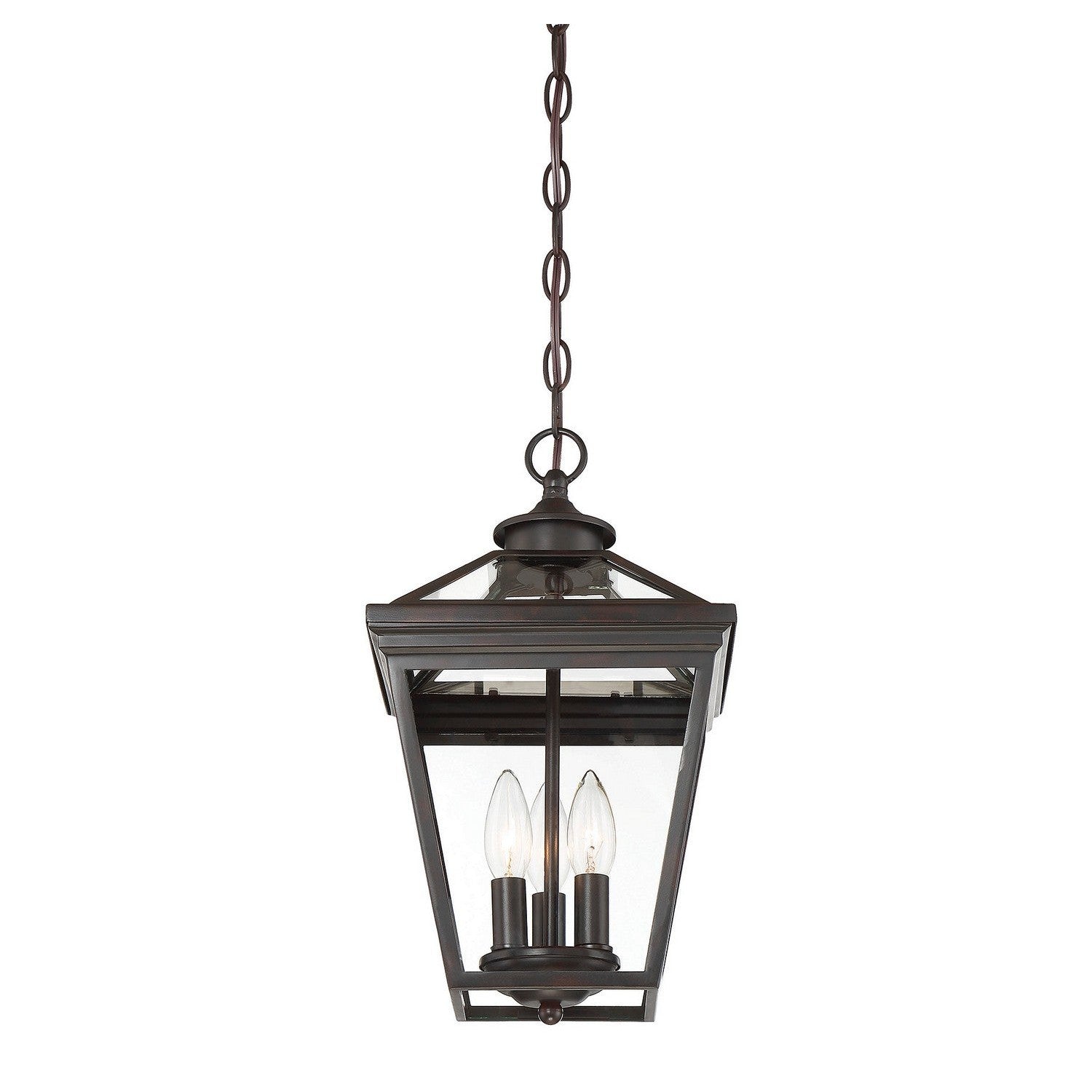 Savoy House - 5-146-13 - Three Light Hanging Lantern - Ellijay - English Bronze