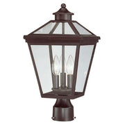 Savoy House - 5-147-13 - Three Light Post Lantern - Ellijay - English Bronze