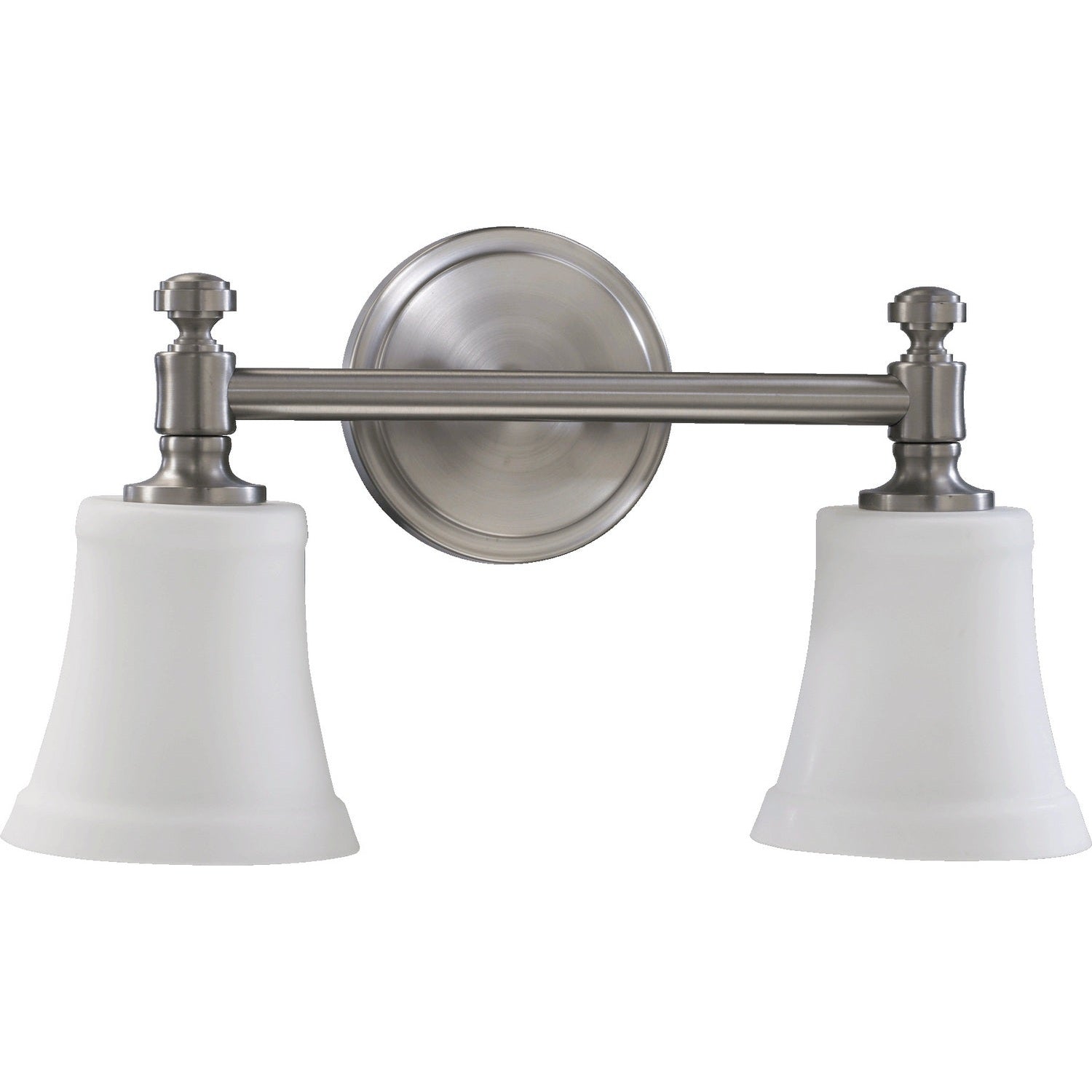 Quorum - 5122-2-65 - Two Light Vanity - Rossington - Satin Nickel