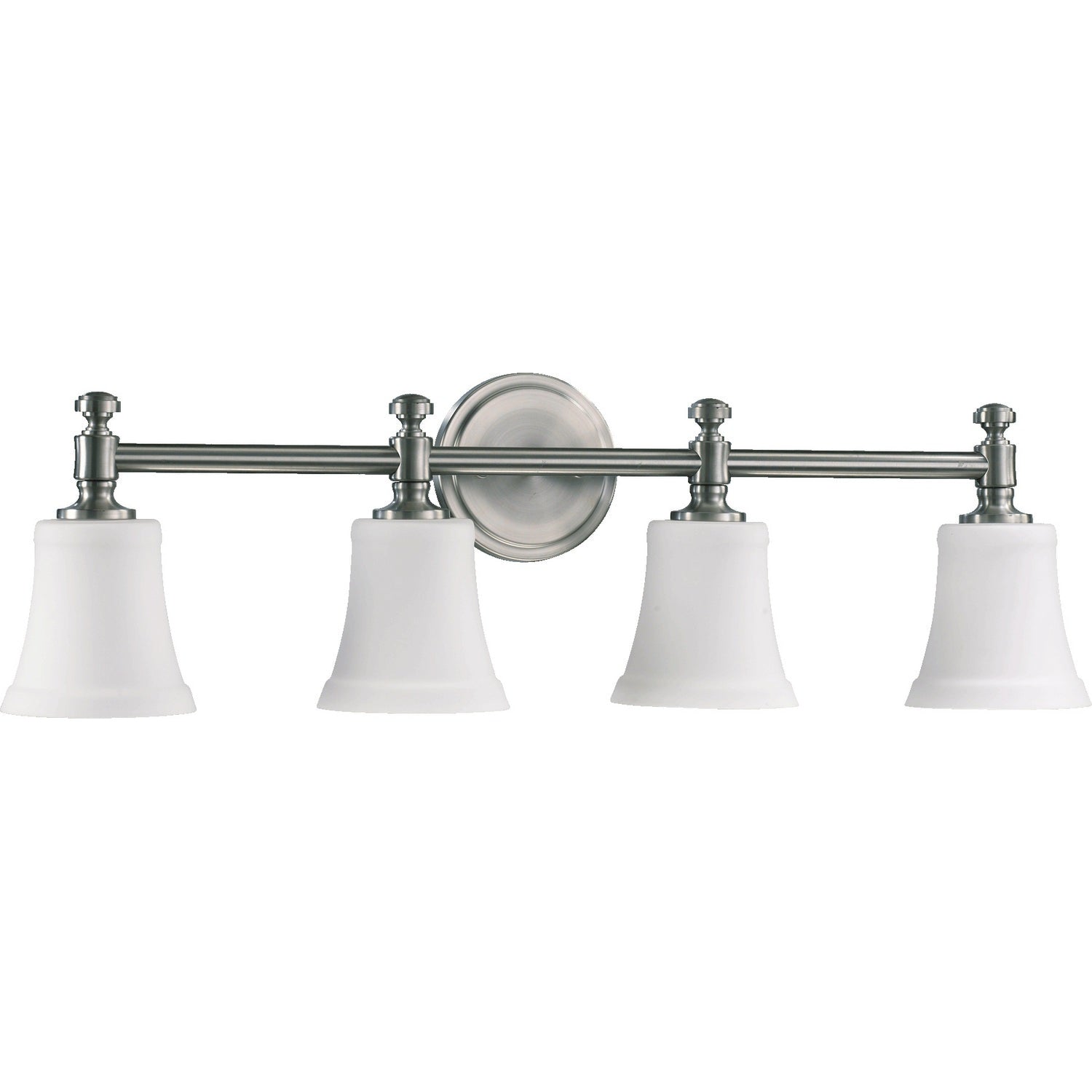 Quorum - 5122-4-65 - Four Light Vanity - Rossington - Satin Nickel