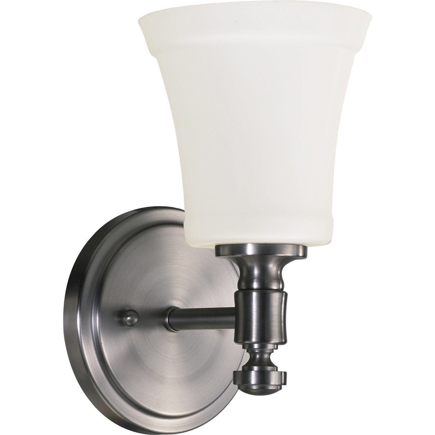 Quorum - 5422-1-65 - One Light Wall Mount - Rossington - Satin Nickel