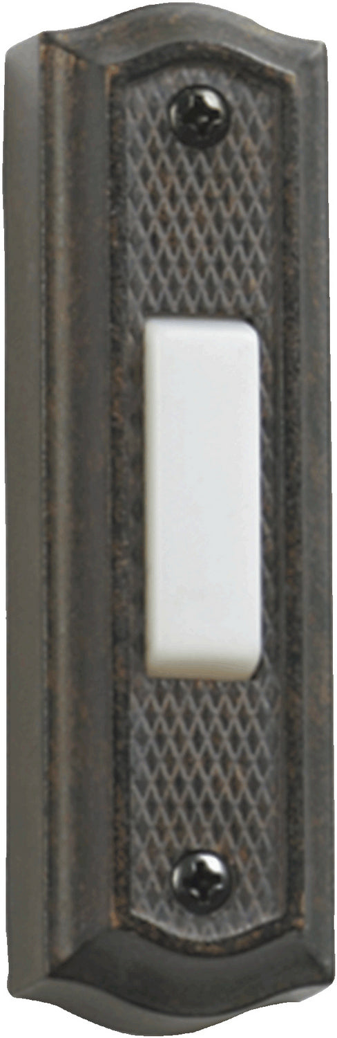 Quorum - 7-301-44 - Door Chime Button - 7-301 Door Buttons - Toasted Sienna