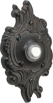 Quorum - 7-309-44 - Door Chime Button - 7-309 Door Buttons - Toasted Sienna