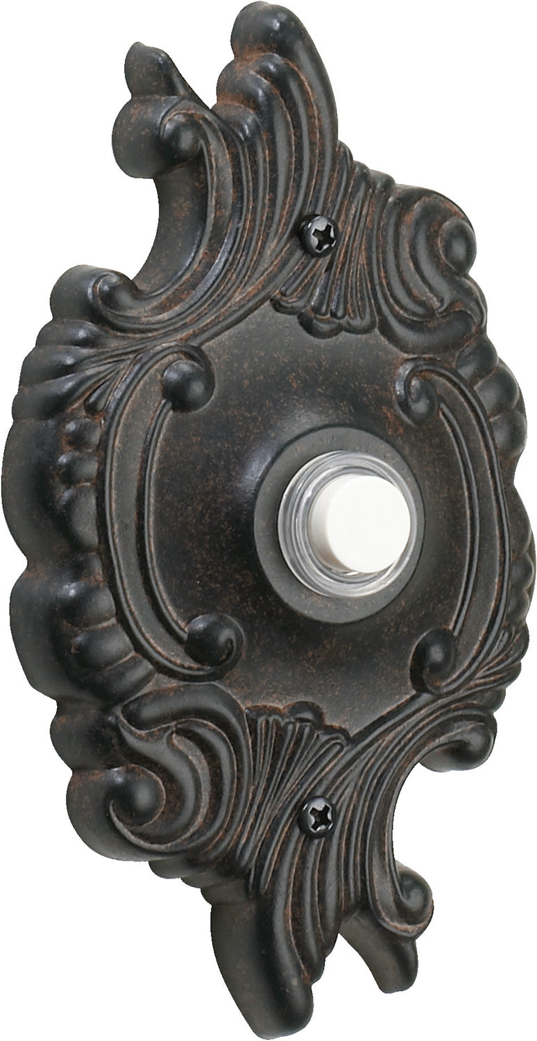 Quorum - 7-309-44 - Door Chime Button - 7-309 Door Buttons - Toasted Sienna