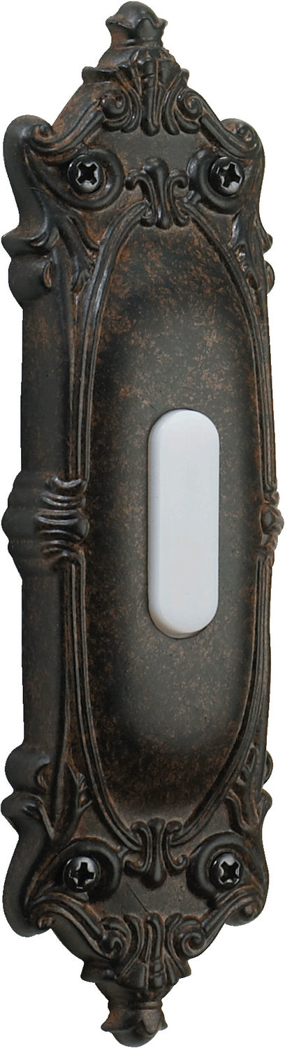 Quorum - 7-310-44 - Door Chime Button - 7-310 Door Buttons - Toasted Sienna