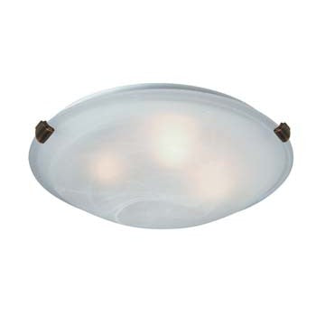 Artcraft - AC2353SPBU - Four Light Flush Mount - Clip Flush - Brunito