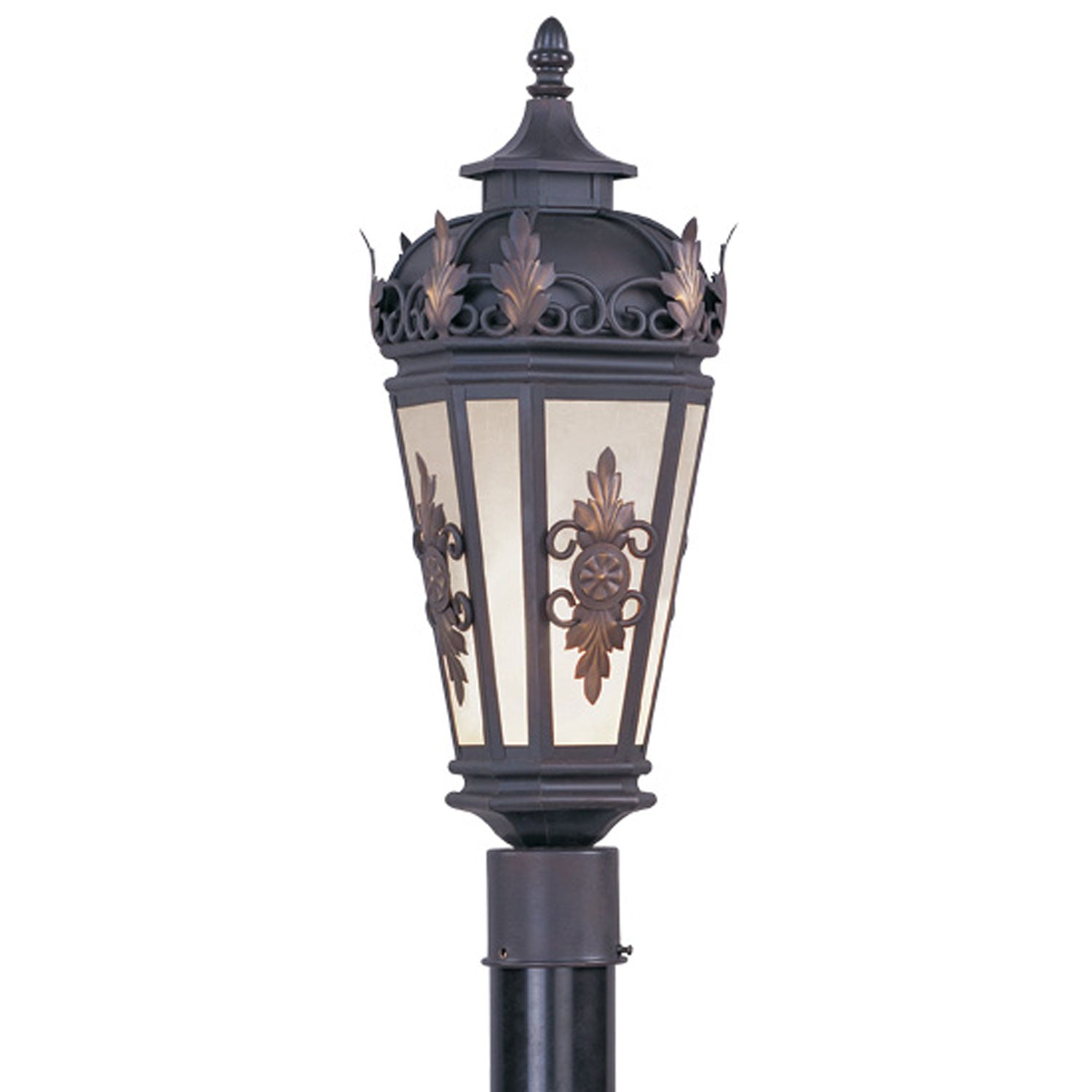 Livex Lighting - 2194-07 - One Light Outdoor Post-Top Lanterm - Berkshire - Bronze