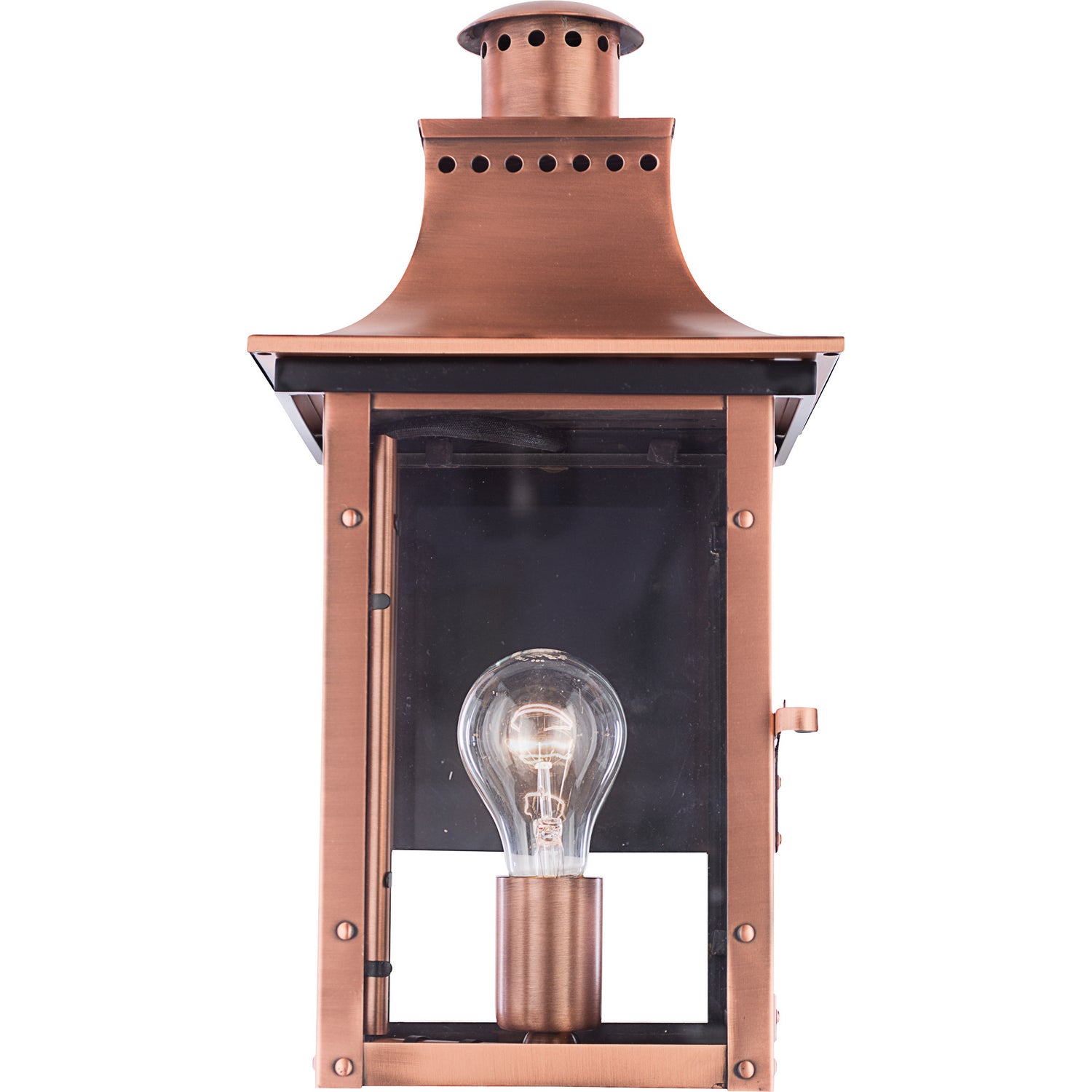 Quoizel - CM8408AC - One Light Outdoor Wall Lantern - Chalmers - Aged Copper