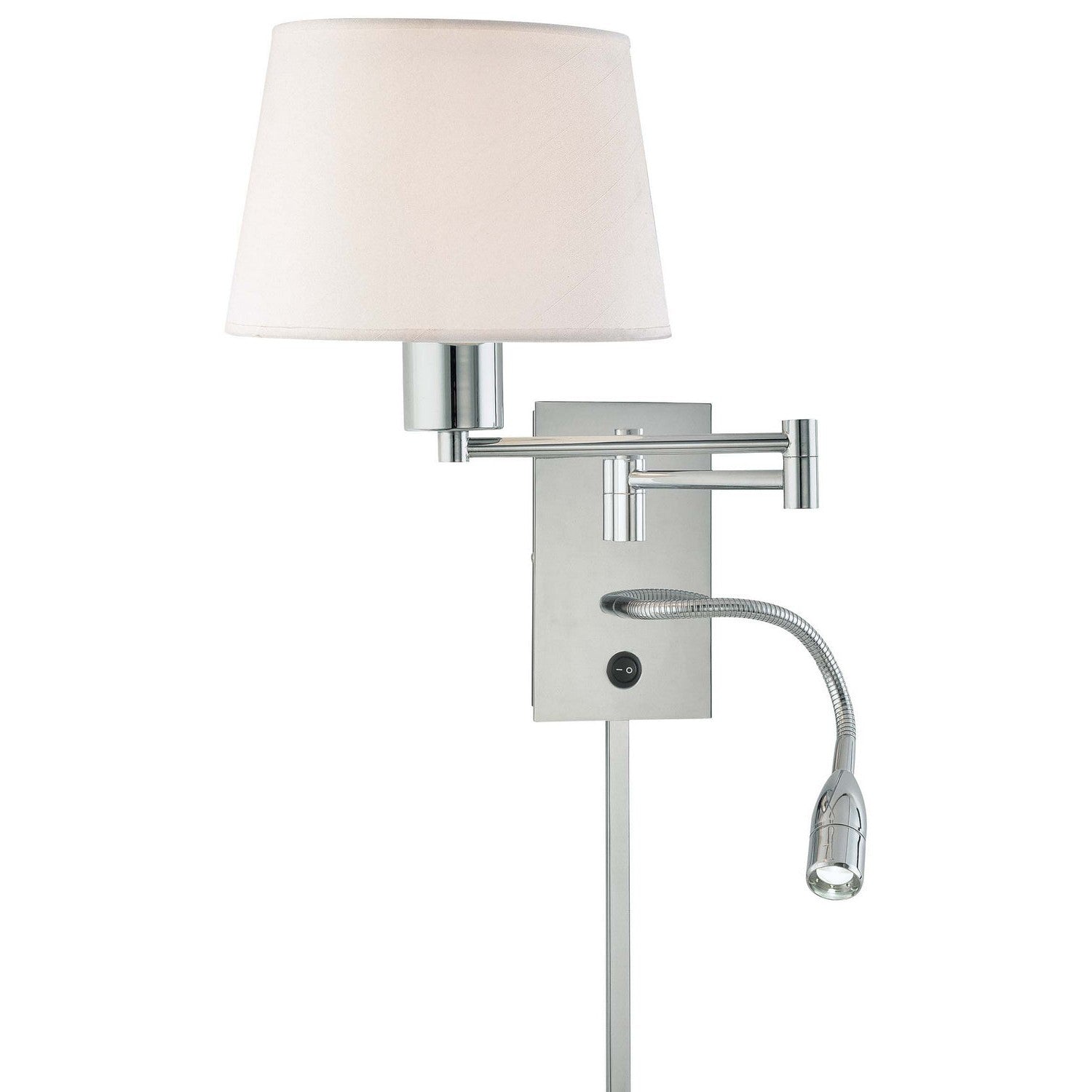 George Kovacs - P478-077 - LED Swing Arm Wall Lamp - George'S Reading Room - Chrome