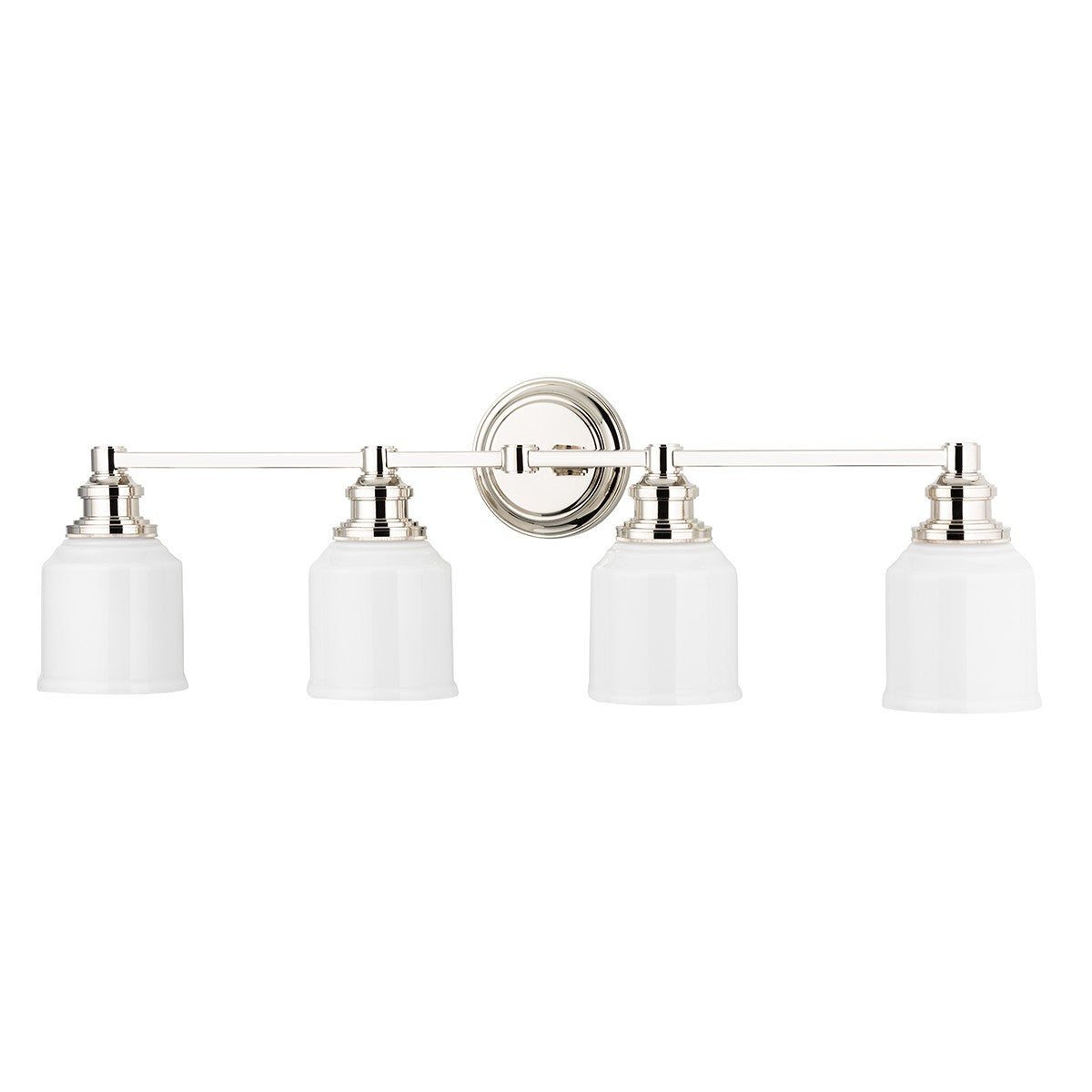 Hudson Valley - 3404-PN - Four Light Bath Bracket - Windham - Polished Nickel