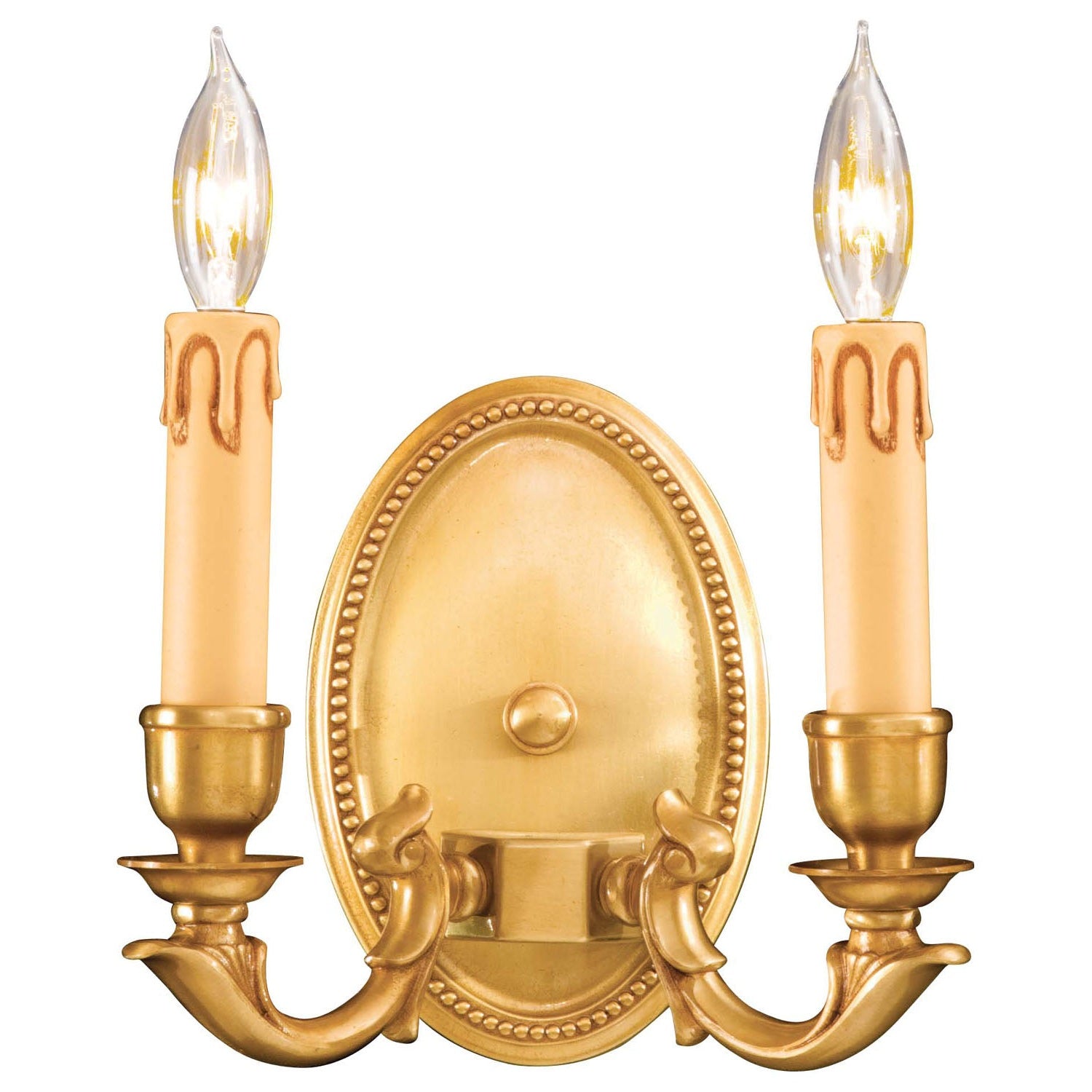 Metropolitan - N9809-FG - Two Light Wall Sconce - Metropolitan Family - French Gold