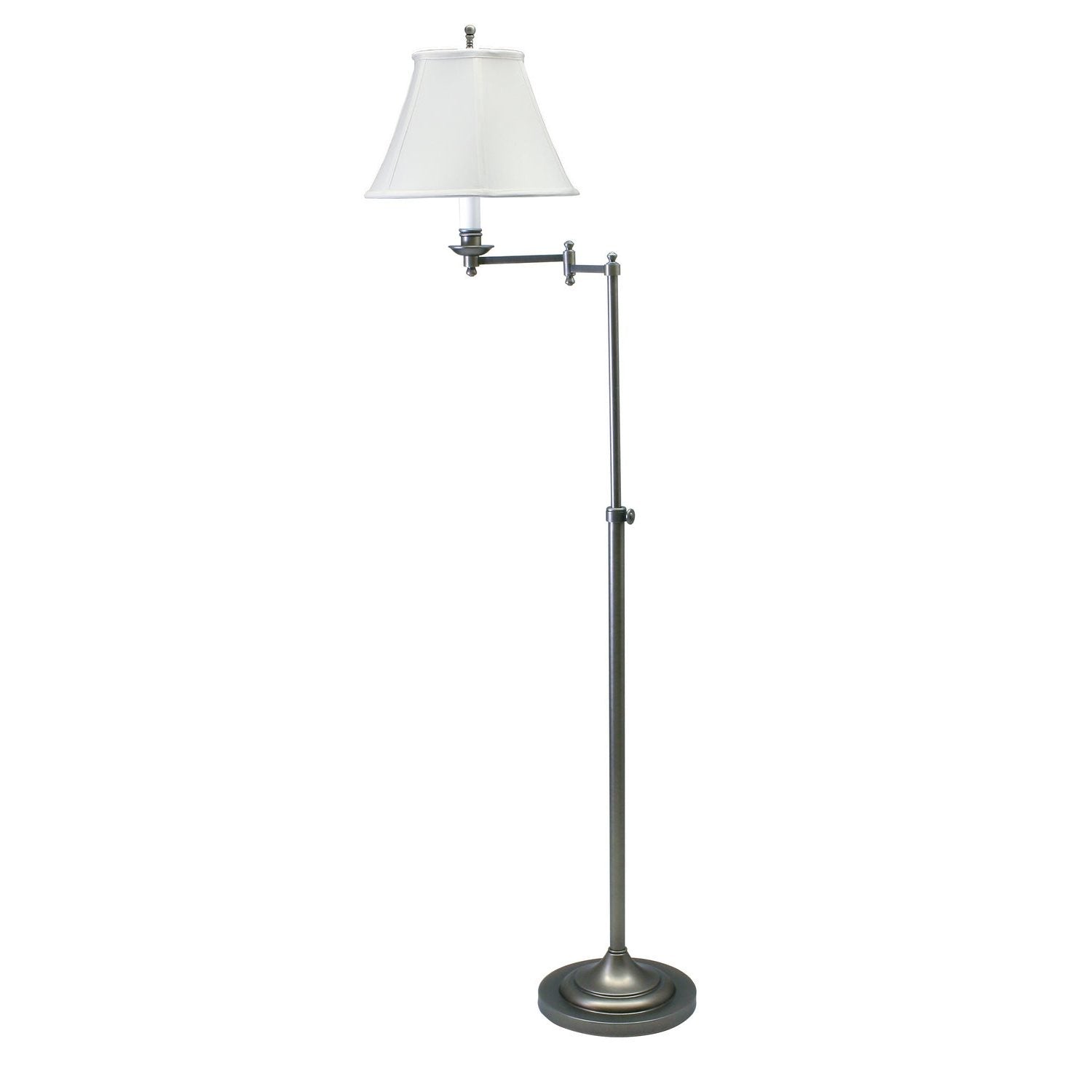 House of Troy - CL200-AS - One Light Floor Lamp - Club - Antique Silver