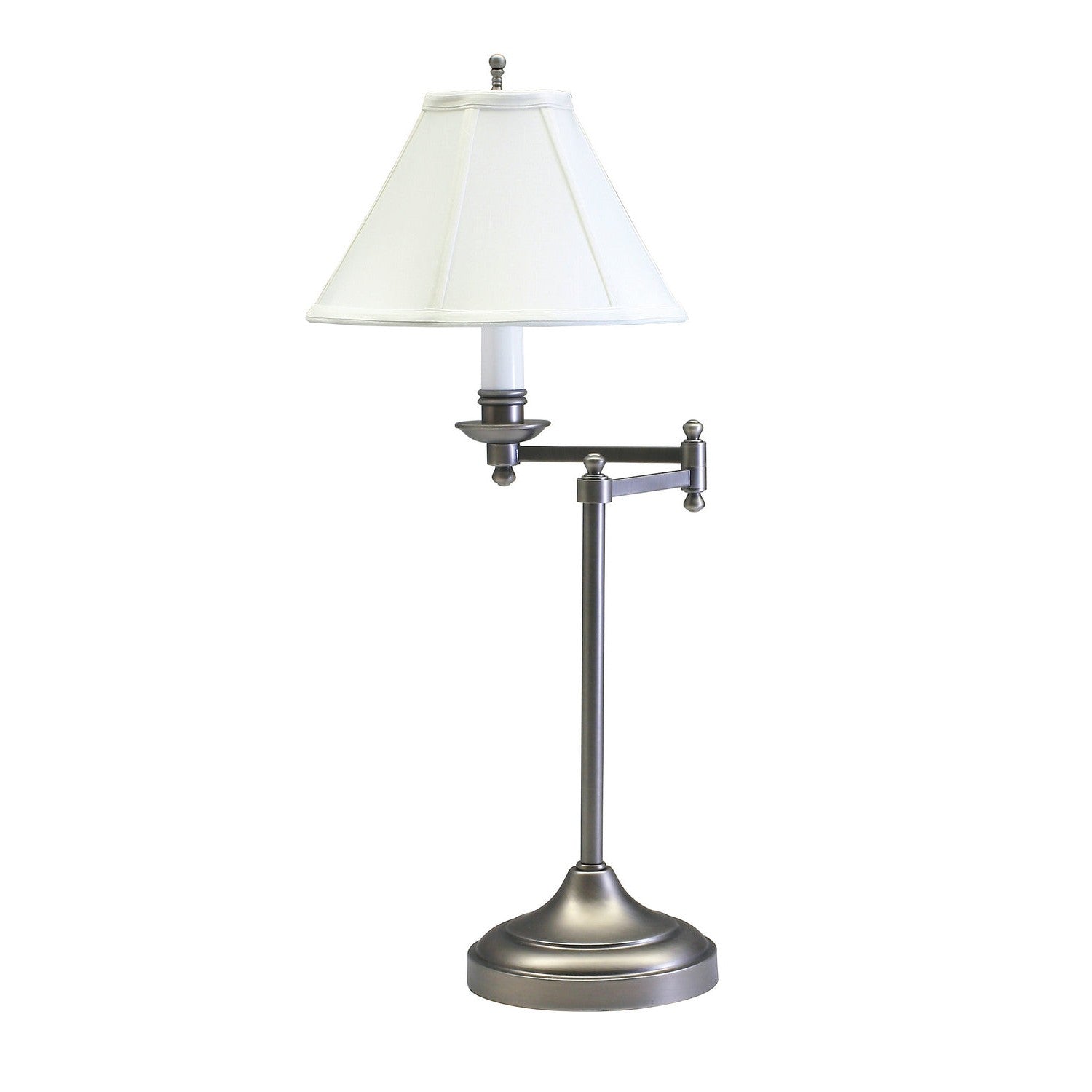 House of Troy - CL251-AS - One Light Table Lamp - Club - Antique Silver