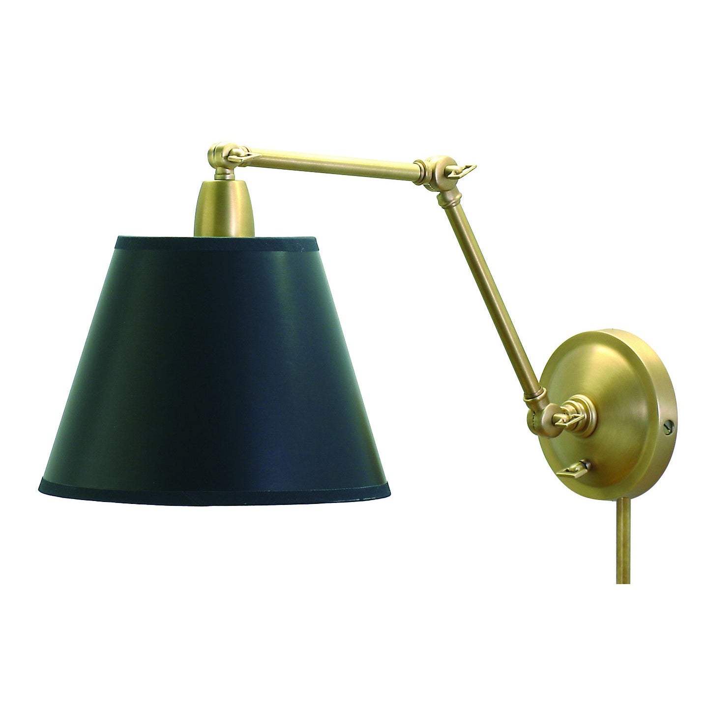 House of Troy - PL20-WB - One Light Wall Sconce - Library - Weathered Brass