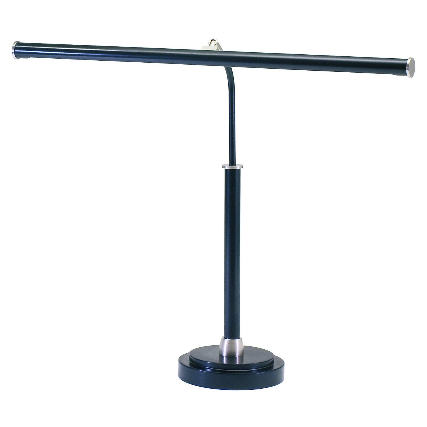 House of Troy - PLED100-527 - LED Piano Lamp - Piano/Desk - Black/Satin Nickel